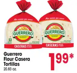 Jewel-Osco Guerrero Flour Casera Tortillas offer