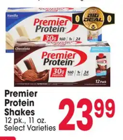 Jewel-Osco Premier Protein Shakes offer