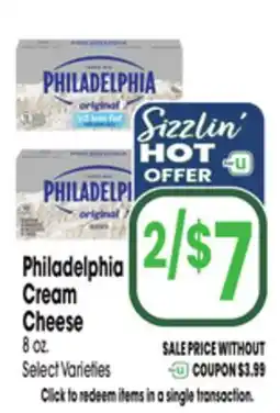 Jewel-Osco Philadelphia Cream Cheese offer