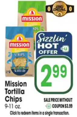 Jewel-Osco Mission Tortilla Chips offer