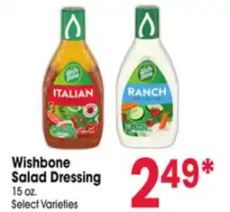 Jewel-Osco Wishbone Salad Dressing offer
