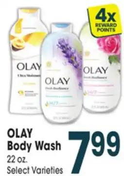 Jewel-Osco OLAY Body Wash offer