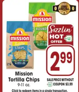 Jewel-Osco Mission Tortilla Chips offer