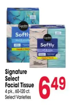 Jewel-Osco Signature Select Facial Tissue offer