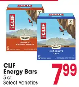 Jewel-Osco CLIF Energy Bars offer