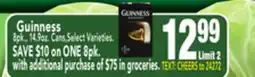 Jewel-Osco Guinness offer