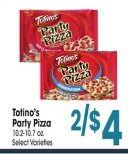 Jewel-Osco Totino's Party Pizza offer