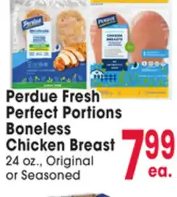 Jewel-Osco Perdue Fresh Perfect Portions Boneless Chicken Breast offer