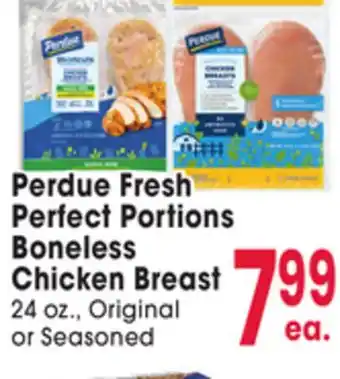 Jewel-Osco Perdue Fresh Perfect Portions Boneless Chicken Breast offer