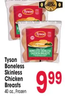 Jewel-Osco Tyson Boneless Skinless Chicken Breasts offer
