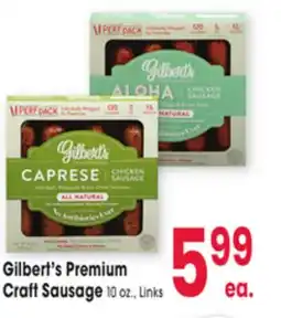 Jewel-Osco Gilbert's Premium Craft Sausage offer