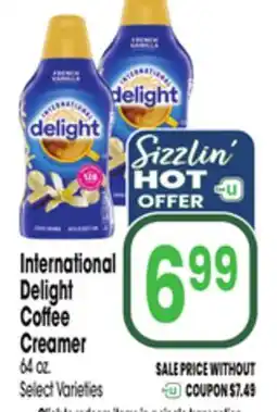 Jewel-Osco International Delight Coffee Creamer offer