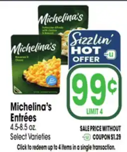 Jewel-Osco Michelina's Entrées offer