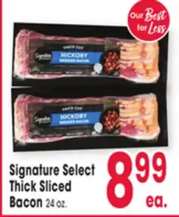 Jewel-Osco Signature Select Thick Sliced Bacon offer