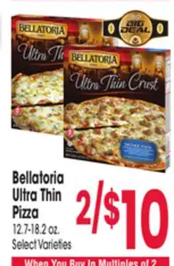 Jewel-Osco Bellatoria Ultra Thin Pizza offer
