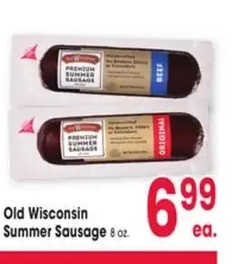 Jewel-Osco Old Wisconsin Summer Sausage offer