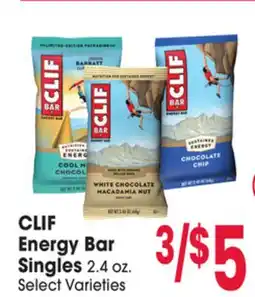 Jewel-Osco CLIF Energy Bar Energy Bar Singles offer