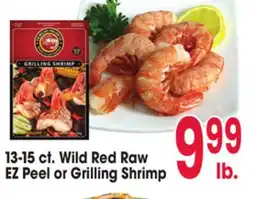 Jewel-Osco Wild Red Raw EZ Peel or Grilling Shrimp offer