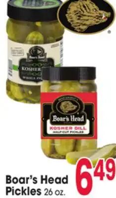 Jewel-Osco Boar's Head Pickles offer