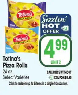 Jewel-Osco Totino's Pizza Rolls offer