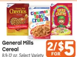 Tony’s Fresh Market General Mills Cereal offer