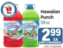 Tony’s Fresh Market Hawaiian Punch offer