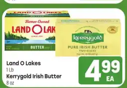 Tony’s Fresh Market Land O Lakes, 1Lb, Kerrygold Irish Butter 8 oz offer