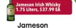 Tony’s Fresh Market Jameson Irish Whisky offer