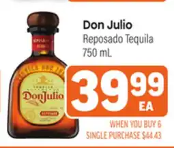 Tony’s Fresh Market Don Julio Reposado Tequila offer