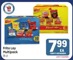 Tony’s Fresh Market Frito Lay Multipack offer