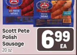 Tony’s Fresh Market Scott Pete Polish Sausage offer