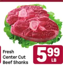 Tony’s Fresh Market Fresh Center Cut Beef Shanks offer