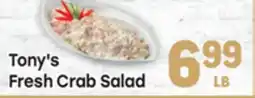 Tony’s Fresh Market Tony's Fresh Crab Salad offer