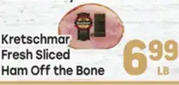Tony’s Fresh Market Kretschmar Fresh Sliced Ham Off the Bone offer