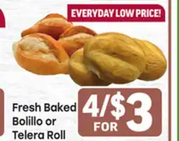 Tony’s Fresh Market Fresh Baked Bolillo or Telera Roll offer