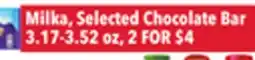 Tony’s Fresh Market Milka offer
