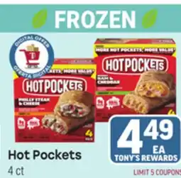 Tony’s Fresh Market Hot Pockets offer