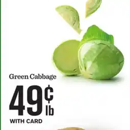 Mariano's Green Cabbage offer