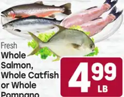 Tony’s Fresh Market Whole Salmon, Whole Catfish or Whole Pompano offer