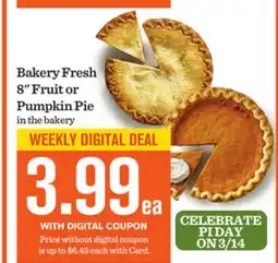 Mariano's Bakery Fresh 8 Fruit or Pumpkin Pie offer