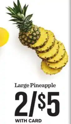Mariano's Large Pineapple offer