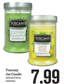Mariano's Tuscany Jar Candle offer