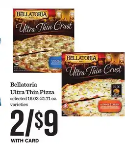 Mariano's Bellatoria Ultra Thin Pizza offer