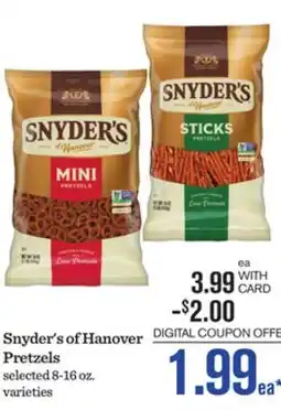 Mariano's Snyder's of Hanover Pretzels offer