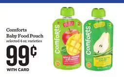 Mariano's Comforts Baby Food Pouch offer