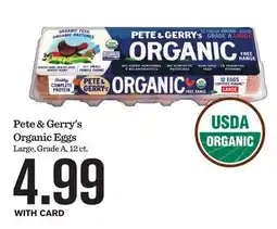 Mariano's Pete & Gerry's Organic Eggs offer