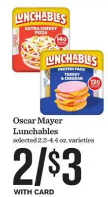 Mariano's Oscar Mayer Lunchables offer