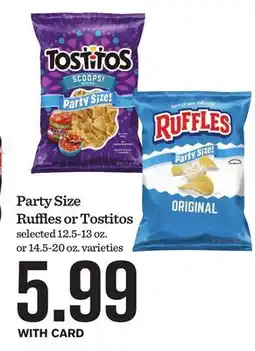 Mariano's Party Size Ruffles or Tostitos offer