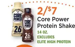 Heinen's Core Power Protein Shake offer