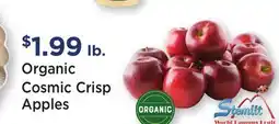 Heinen's Organic Cosmic Crisp Apples offer